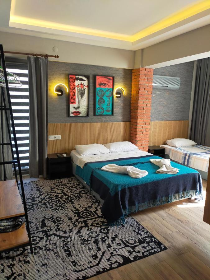 Akdeniz Apart Hotel マルマリス エクステリア 写真